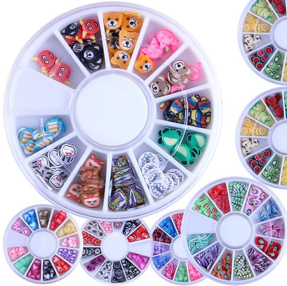 Рождественский бант художественные украшения фруктовые ломтики 3D Полимерная