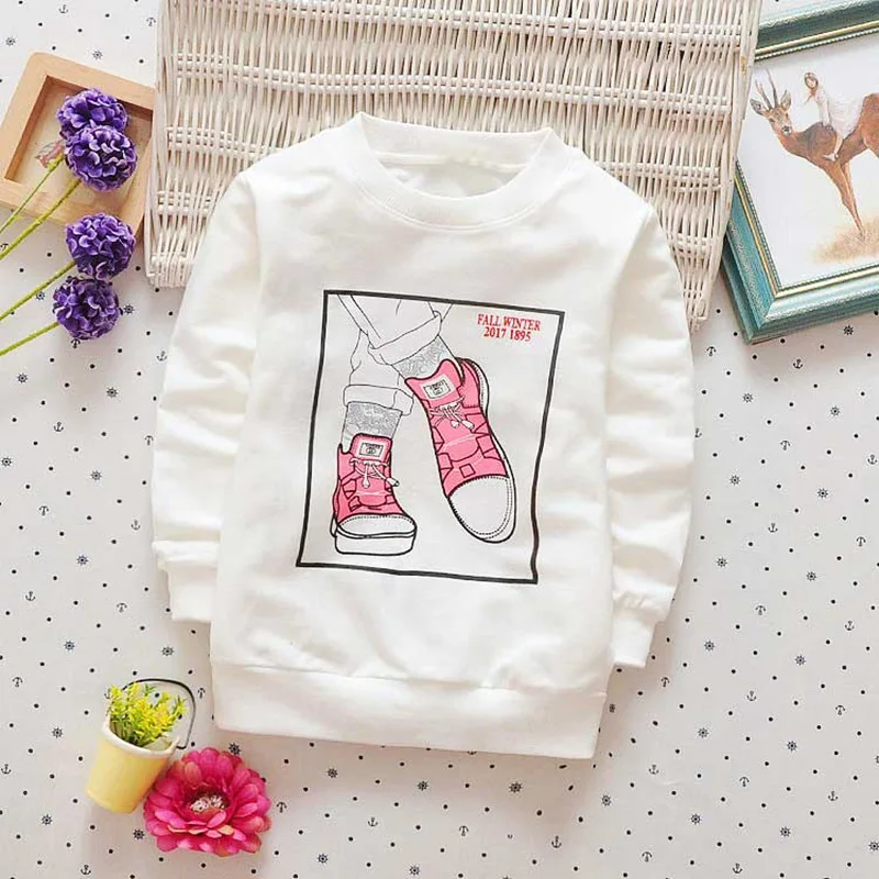 Autumn spring Casual Children clothing boys baby's cartoon print o-neck long sleeve t-shirt Y2487 |