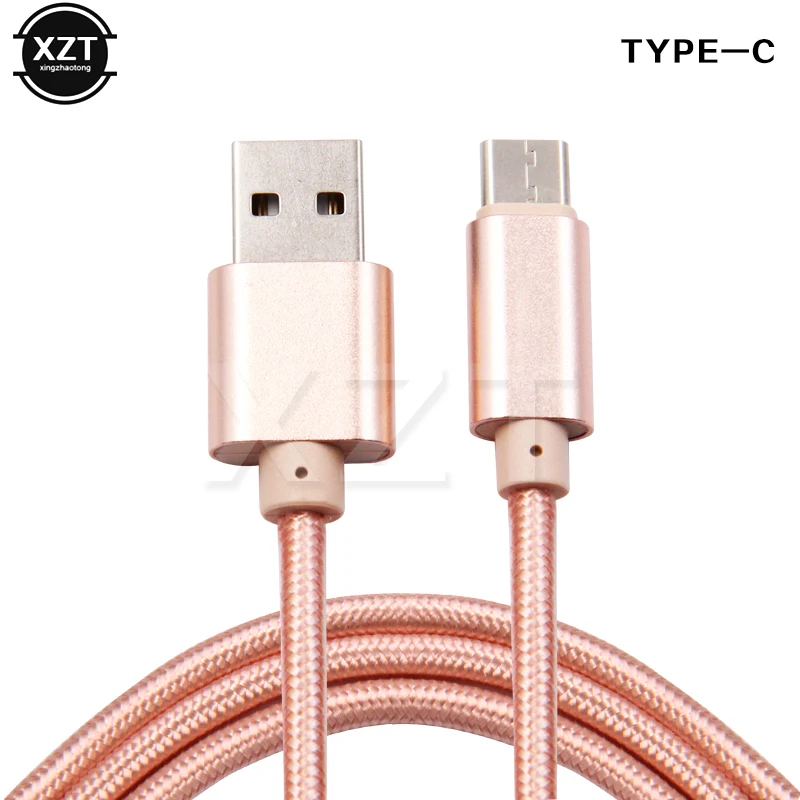 Кабель USB 3 1 типа C нейлоновый кабель для быстрой зарядки и синхронизации данных