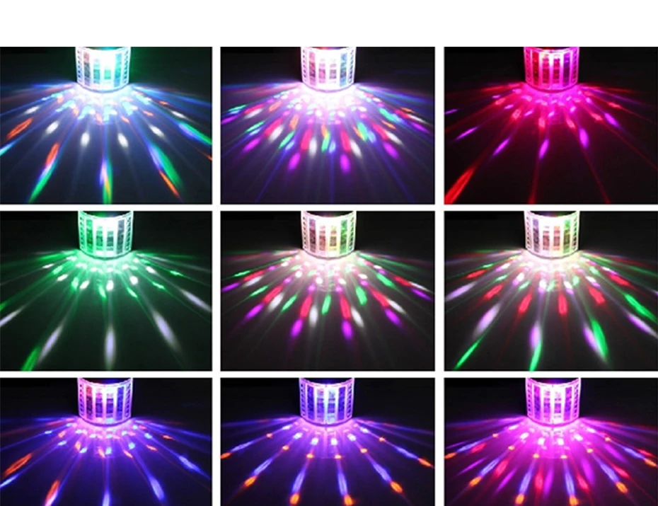 18 Вт светодиодный лазерный диско-светильник DMX 512 DJ RGB вечерние лампы звук активированный диско-лампа движущаяся голова проектор стробоскоп Рождественский сценический светильник