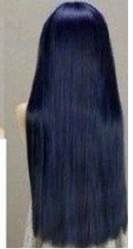 SHUN Naruto Shippuden Hinata Hyuga парик для косплея синий Длинные вечерние парик 80 см