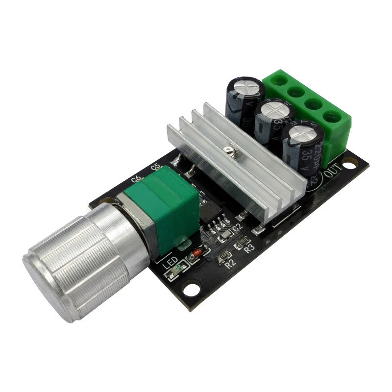 PWM DC 6 28V 3A регулятор скорости двигателя Регулируемый переменной Регулятор