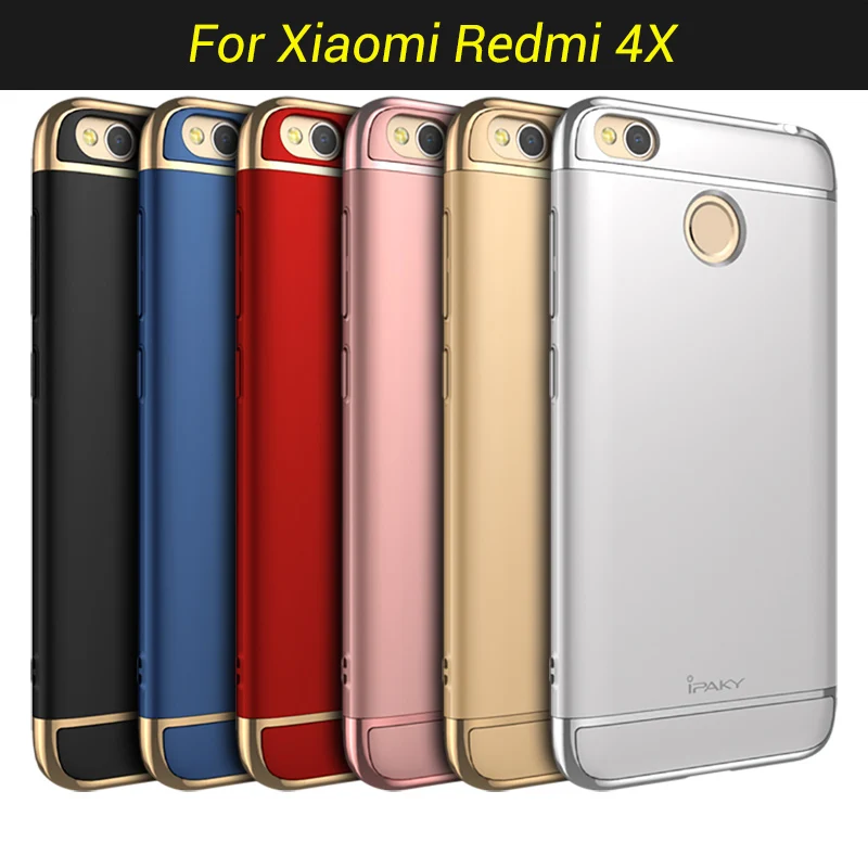 IPaky противоударный чехол для телефона крышка ПК на для ксиоми редми 4х Xiaomi Redmi 4 4X x Redmi-4X Redmi4X Pro премьер 2/3 /4 16/32/64 ГБ xiomi xaomi Coque