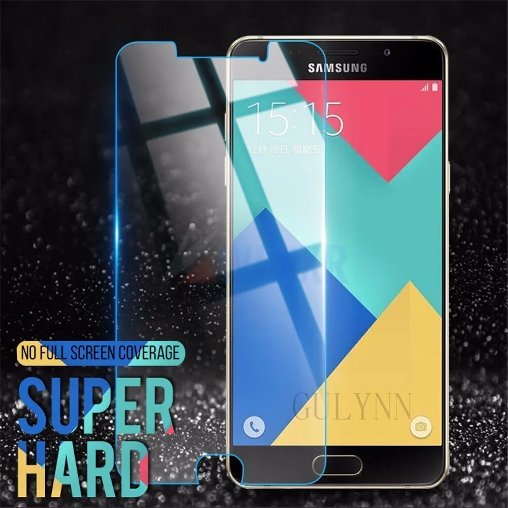 HD Ясно 2.5D Премиум закаленное Стекло пленка для samsung Galaxy A3 A5 A7 A6 A8 плюс S6 S7 2016 2017 2018 9 H