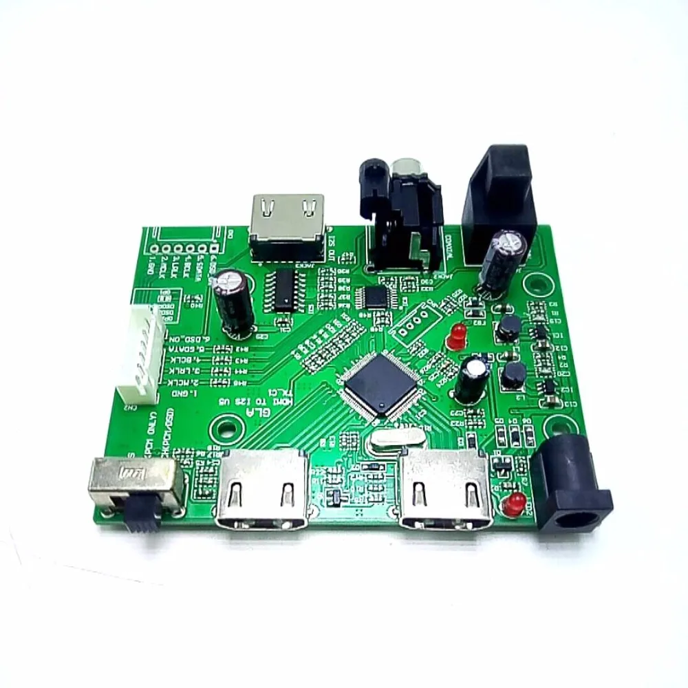 Разделение двойного режима HDMI/MHL для извлечения аудио I2S/DSD/ fiber/коаксиальный (HDMI на