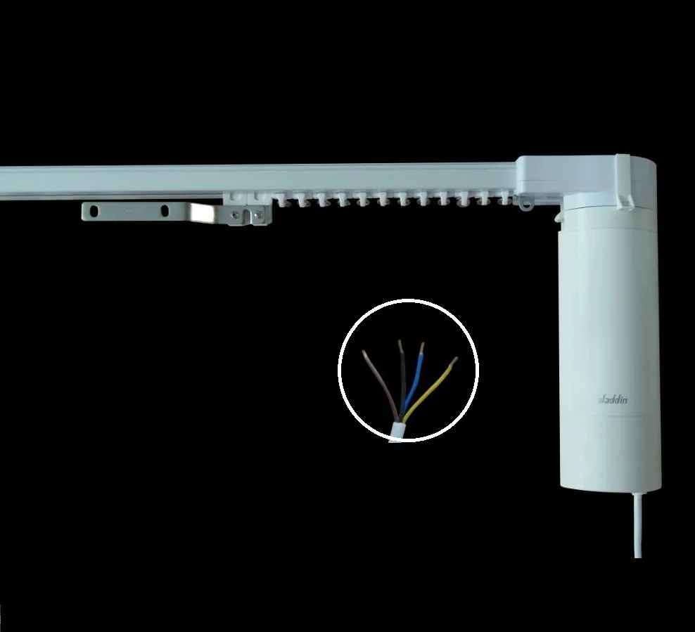 Моторизованный карниз моторизованный 4 провода двигателя|motorized curtain track|curtain