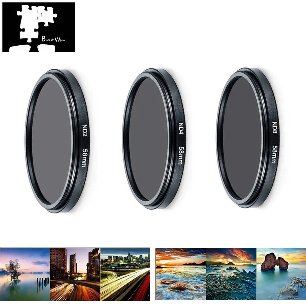 Аксессуары UV CPL FLD Star ND2 ND4 ND8 градиентный цветной фильтр бленда крышка чистящая