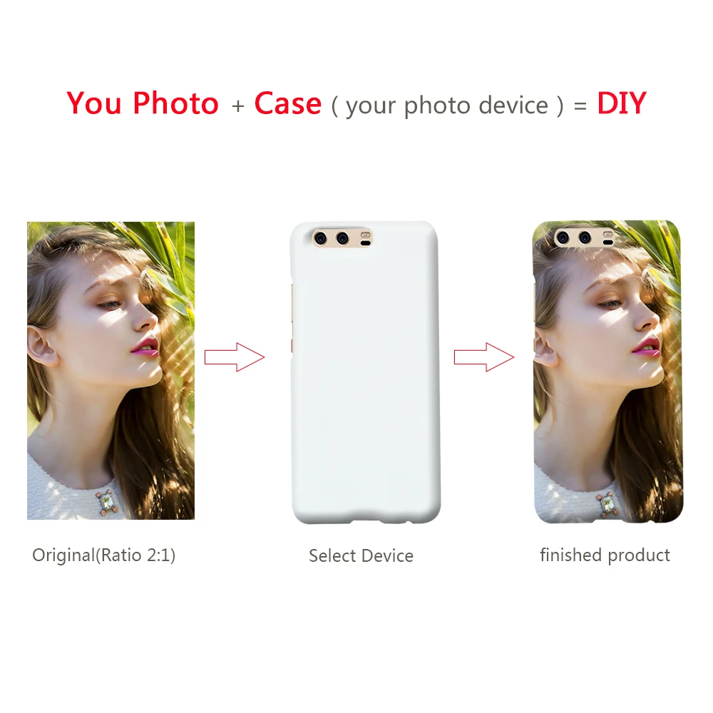 DIY чехол для телефона с индивидуальным дизайном Huawei P20 P9 P10 Plus P smart Honor 10 9 8 Lite 7 фото