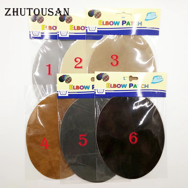 ZHUTOUSAN 1 пара пластырей из искусственной кожи утюжок для ремонта налокотники