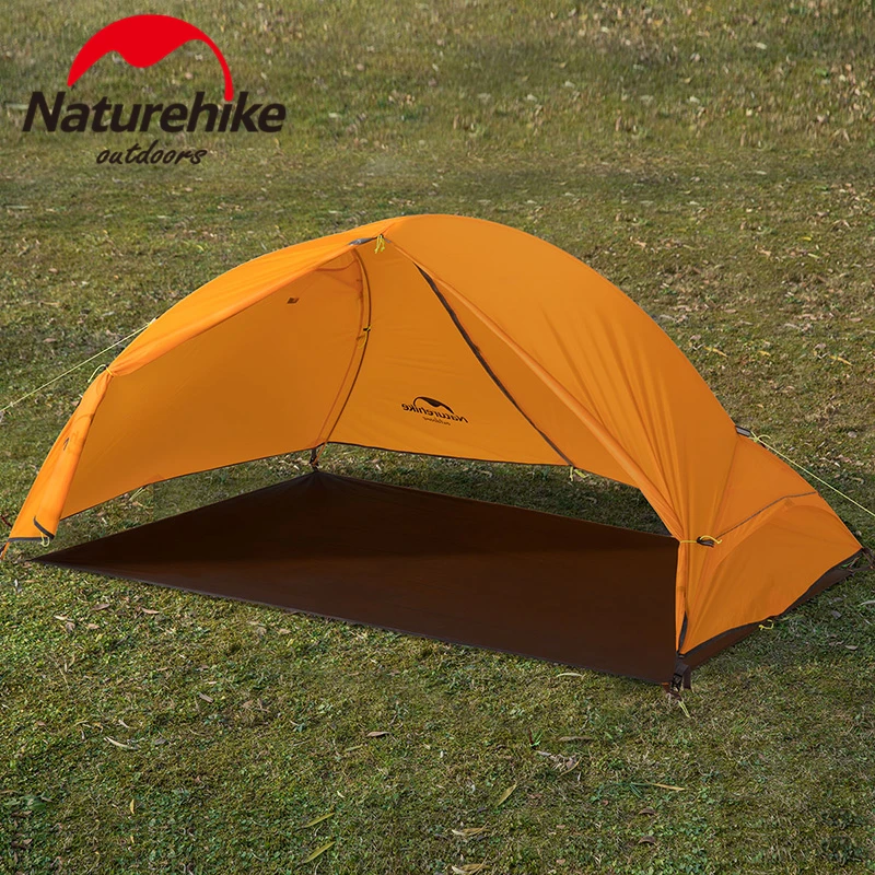 Палатка туристическая Naturehike двухслойная непромокаемая силиконовая на двух