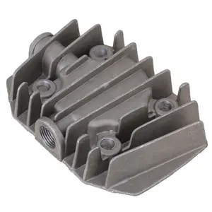 Металлический Воздушный компрессор 15 мм 38BSP с резьбой, головка цилиндра, запасные части, оборудование