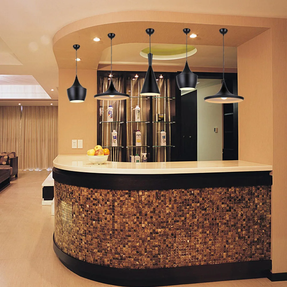 HGHomeart модные железные люстры светодиодный фонарик светильник для ресторана бара