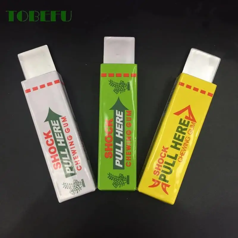 TOBEFU Электрический шок шутка жевательная резинка шокер для рук Забавный гаджет