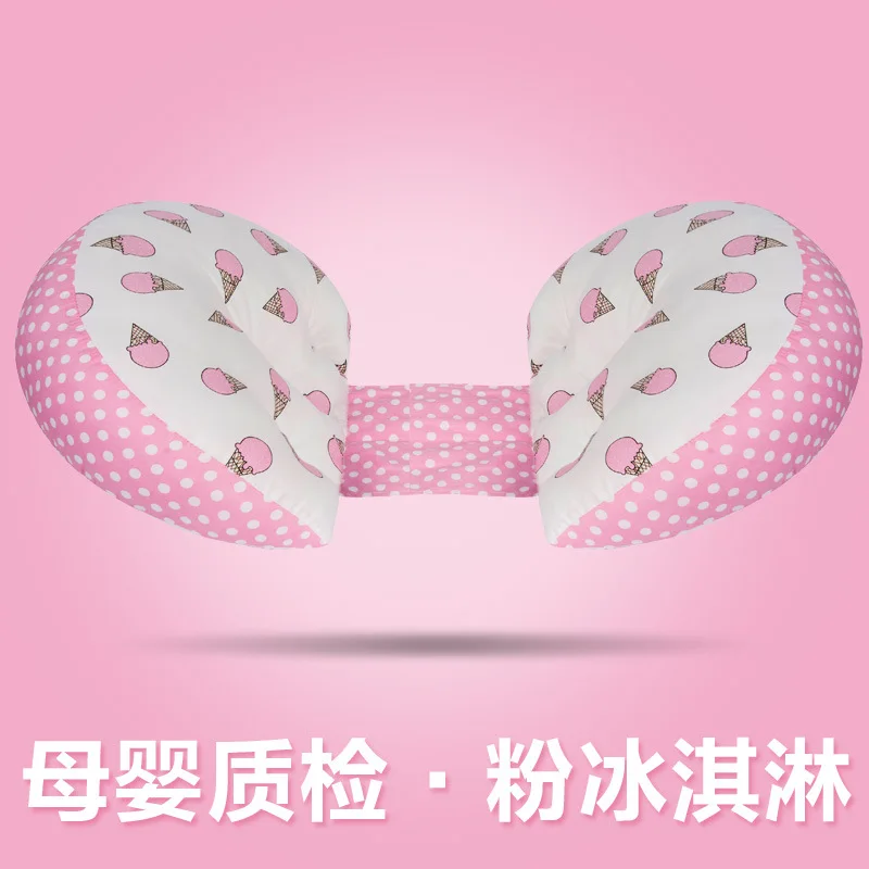 Pink Ice Cream Подушка для беременных, для тела, для живота, поясницы, поддержка, подушка для боковых шпалов, для беременных женщин, радикулит, облегчение боли в спине, u-образные подушки - Цвет: Pink Ice Cream