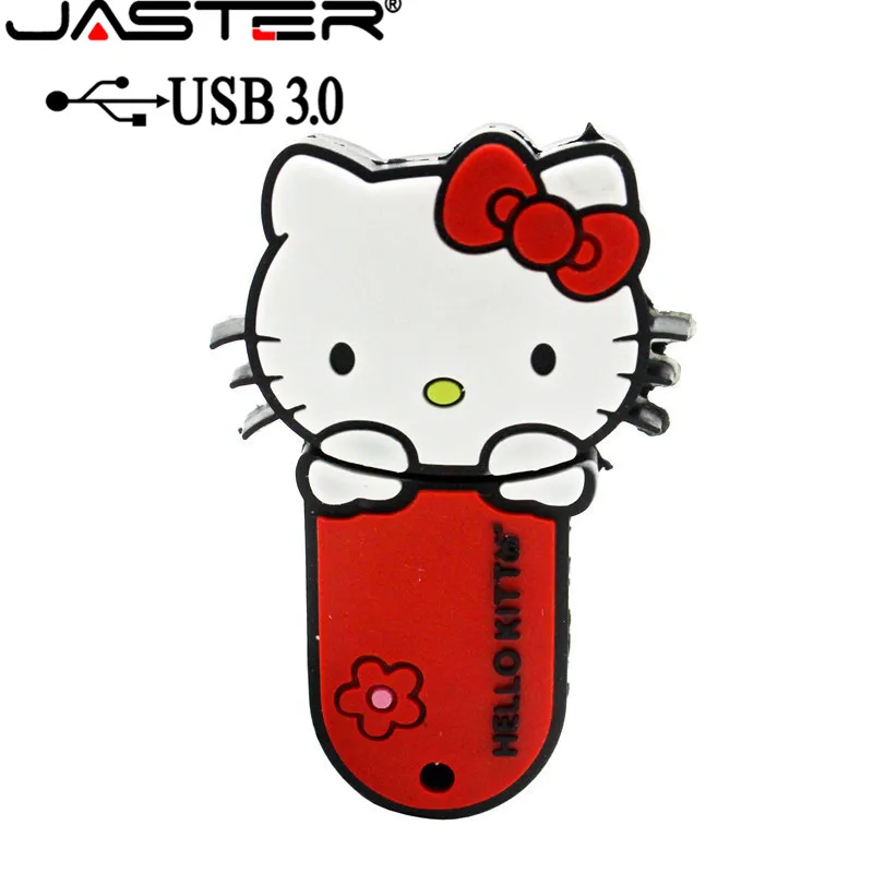 JASTER 3,0, hello kitty, usb флеш-накопитель, милые флешки, 4 ГБ, 8 ГБ, 16 ГБ, 32 ГБ, 64 ГБ, карта памяти, u-диск, usb 3,0, флеш-накопитель