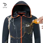 Новинка, водонепроницаемая мужская одежда DAIWA из ледяного шелка для рыбалки, технологичная водоотталкивающая одежда, уличные походные куртки с капюшоном, рубашка DAWA