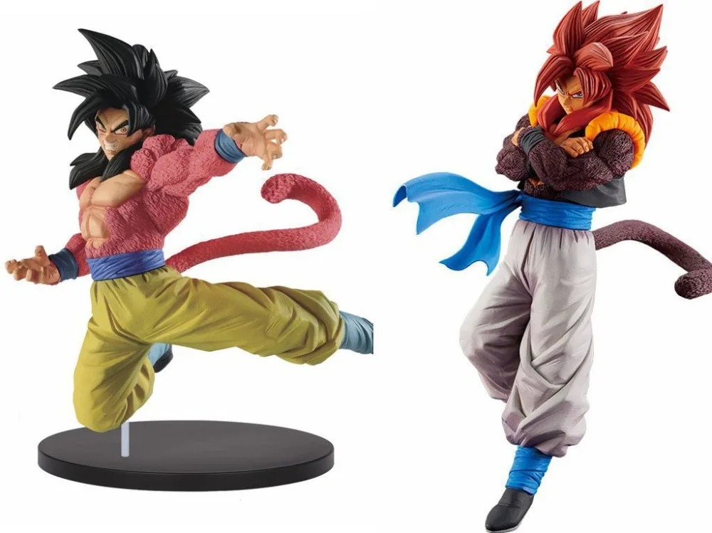 Статуя Торияма Акира 2 варианта комикс аниме Dragon Ball GT Son Goku Gogeta Super Saiyan 4 фигурки