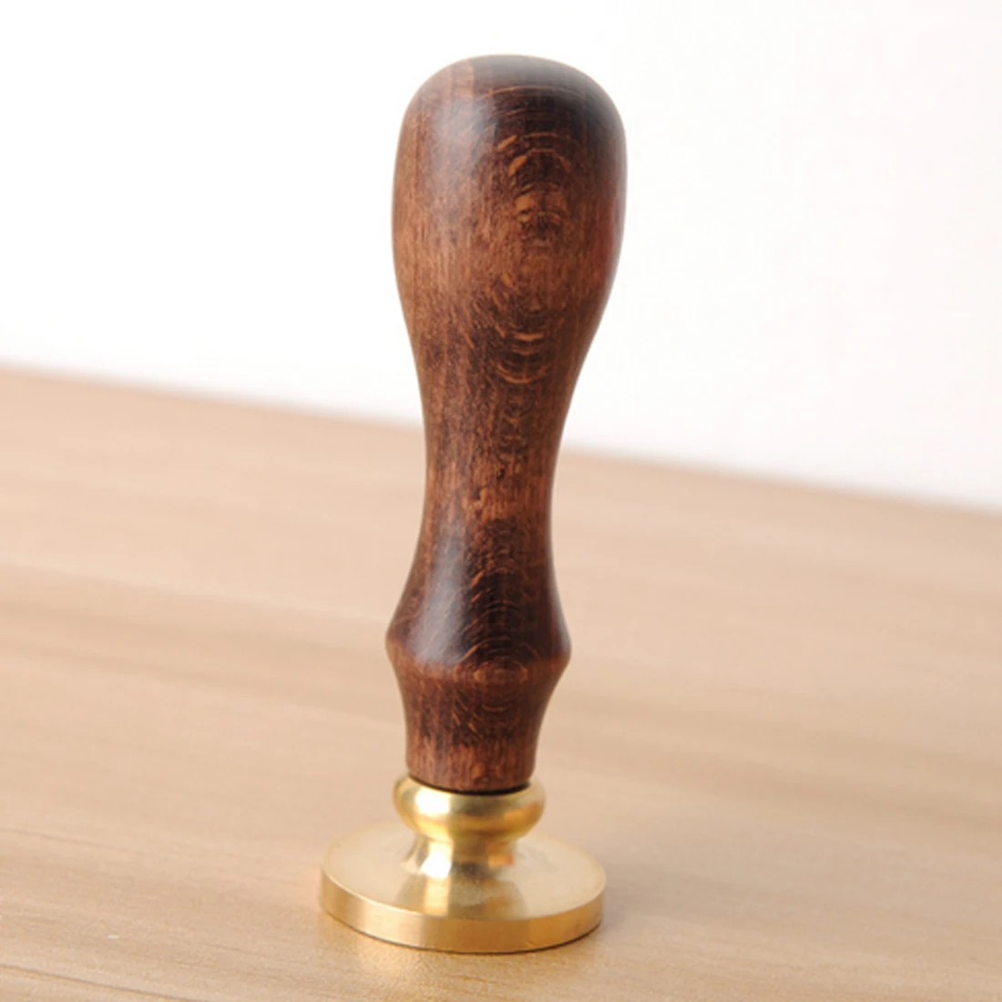 Подарочная ручка для штампа винтажная из палисандра в стиле ар деко|stamp handle|sealing wax