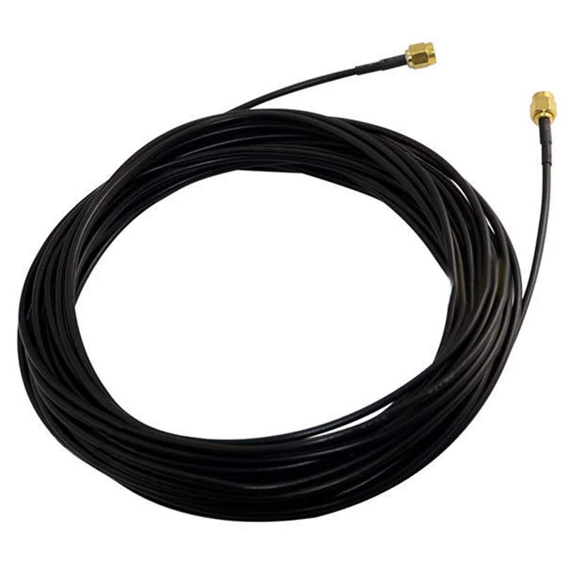 10 м SMA штекер M Разъем RF коаксиальный Pigtail RG174 удлинитель золото Прямая