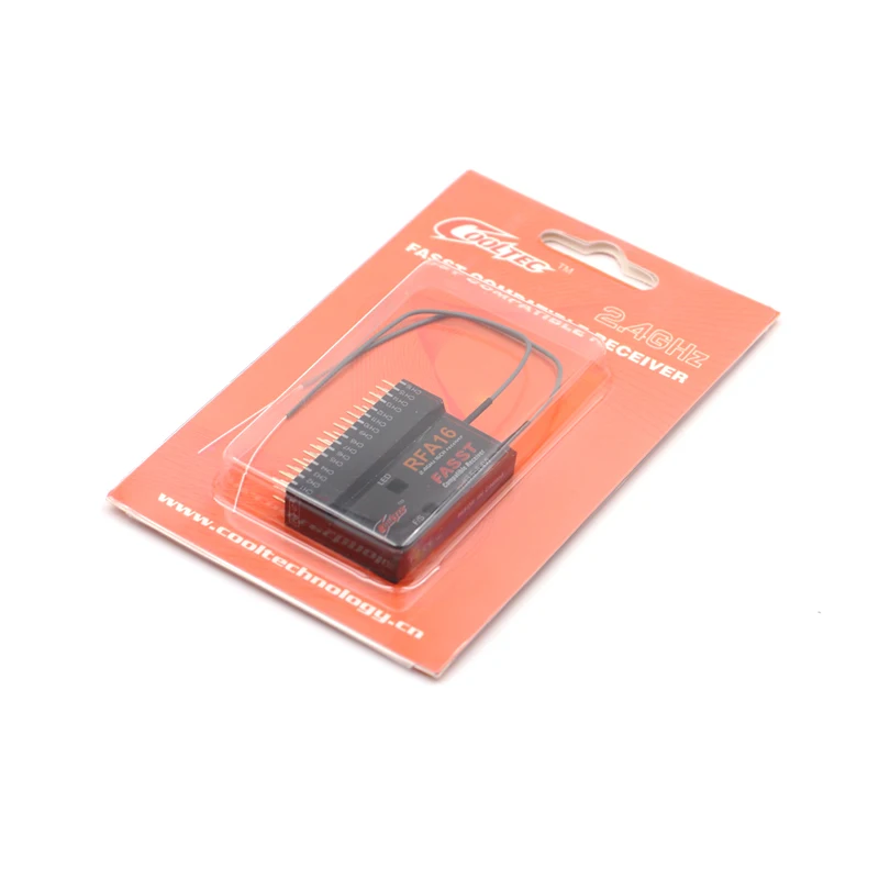 CoolTech RFA16 2.4Ghz16CH Futaba FASST совместимый приемник HV 3 5-8 4 в для 14SG 16SZ 18MZ передатчик
