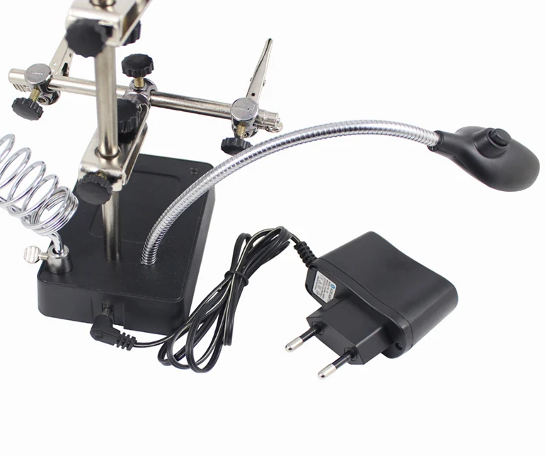 Увеличительное стекло лампе Лупа настольных с подсветкой lupe vergrootglas терсера Мано