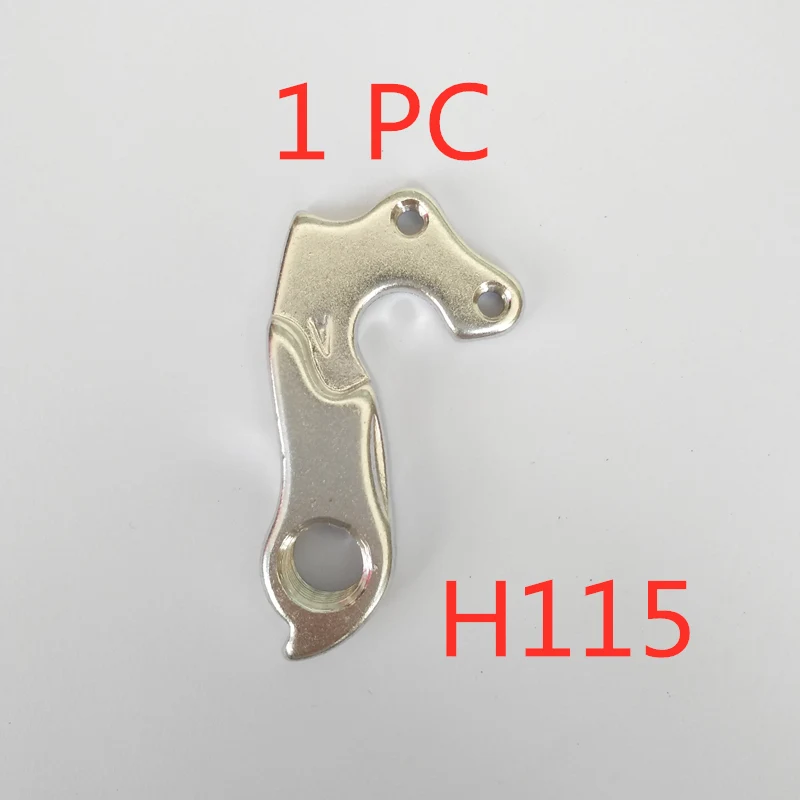 HWG115P1 1 шт. MTB дорожный велосипедный переключатель задний крюк велосипедная Шестерня вешалка велосипедная Шестерня задняя с болтами - Color: HWG115P1