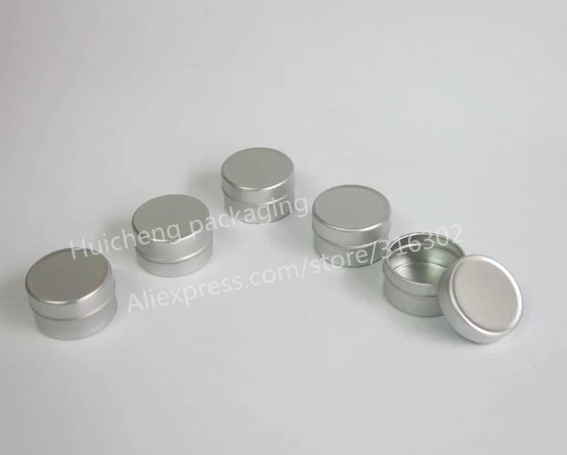 100x5 г Маленькая симпатичная алюминиевая банка для крема образец банки 5cc