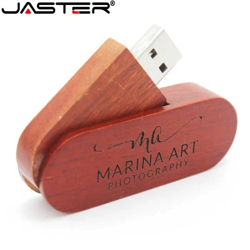 Деревянный USB флэш-накопитель JASTER (более 1 шт. с бесплатным логотипом) 8 ГБ 16 32
