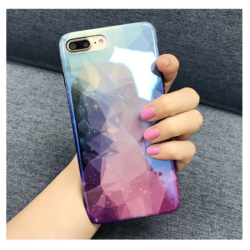 Чехол для iPhone 6 s 8 plus 10 7 постепенное изменение цвета X Xs Max Xr |
