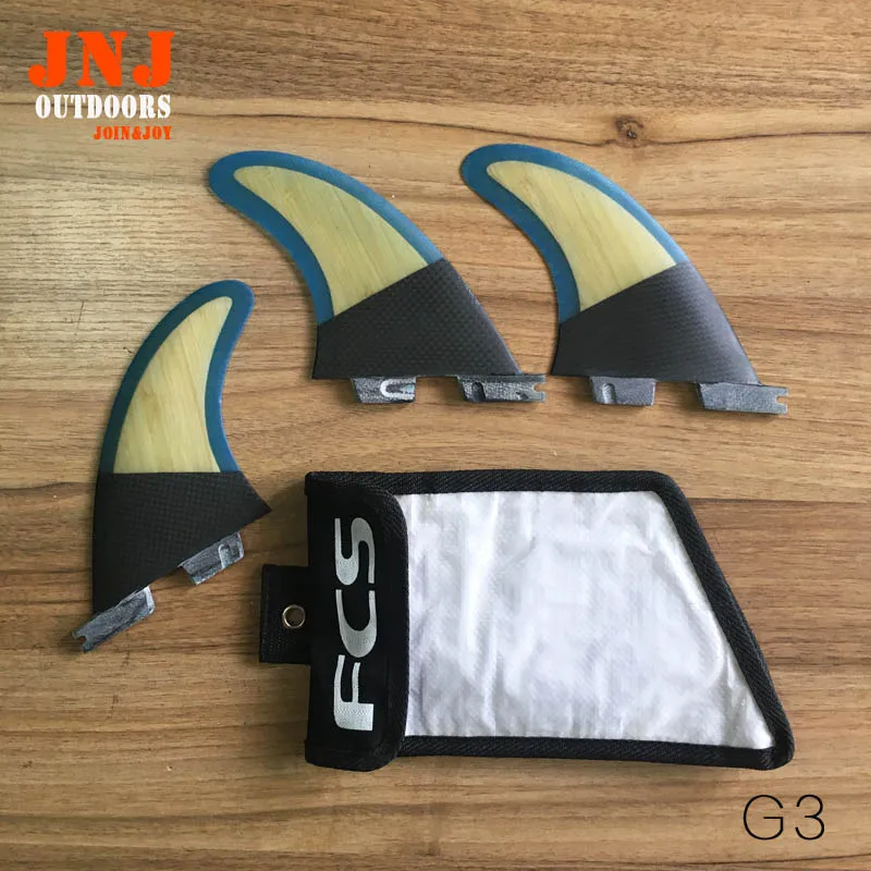 Хорошо подходят углеродистой и бамбука стандарт доски для серфинга плавники FCS II