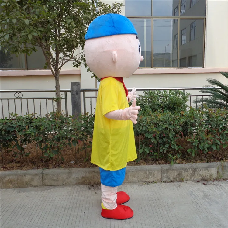 Костюм талисмана Caillou для взрослых размер костюм из мультфильма мальчиков