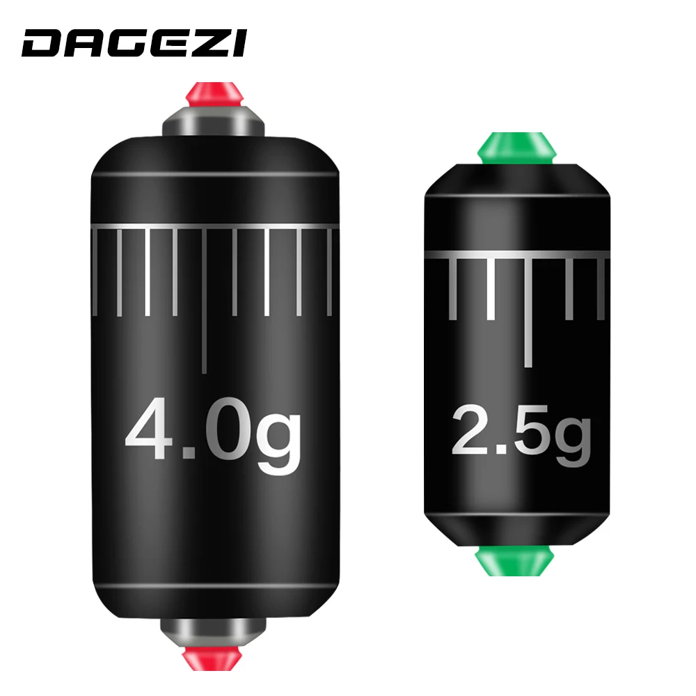 Грузила DAGEZI 5 шт./лот свинцовый грузила для ловли карпа формы свинца с