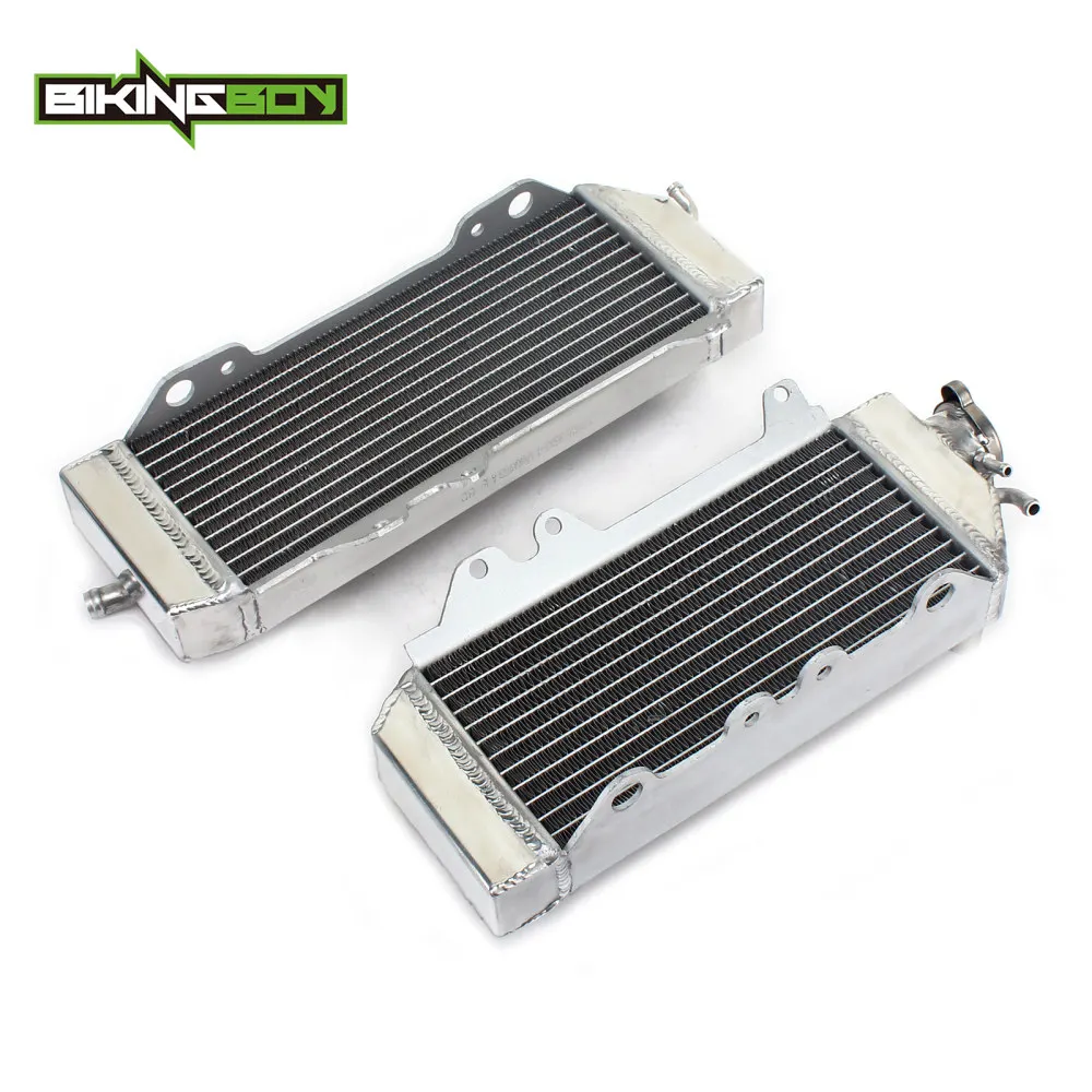 Радиатор для двигателя BIKINGBOY кулер охлаждения воды Kawasaki KX250F 2004 2019 KXF KX F 250 17 16 15 14 13