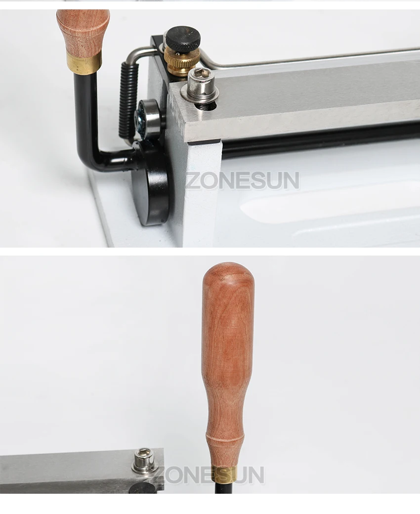 ZONESUN 6 дюймов ручной кожаный DIY Skiving машина для очистки овощей кожа Skiver кожа Овощечистка сплиттер Кожа Резак