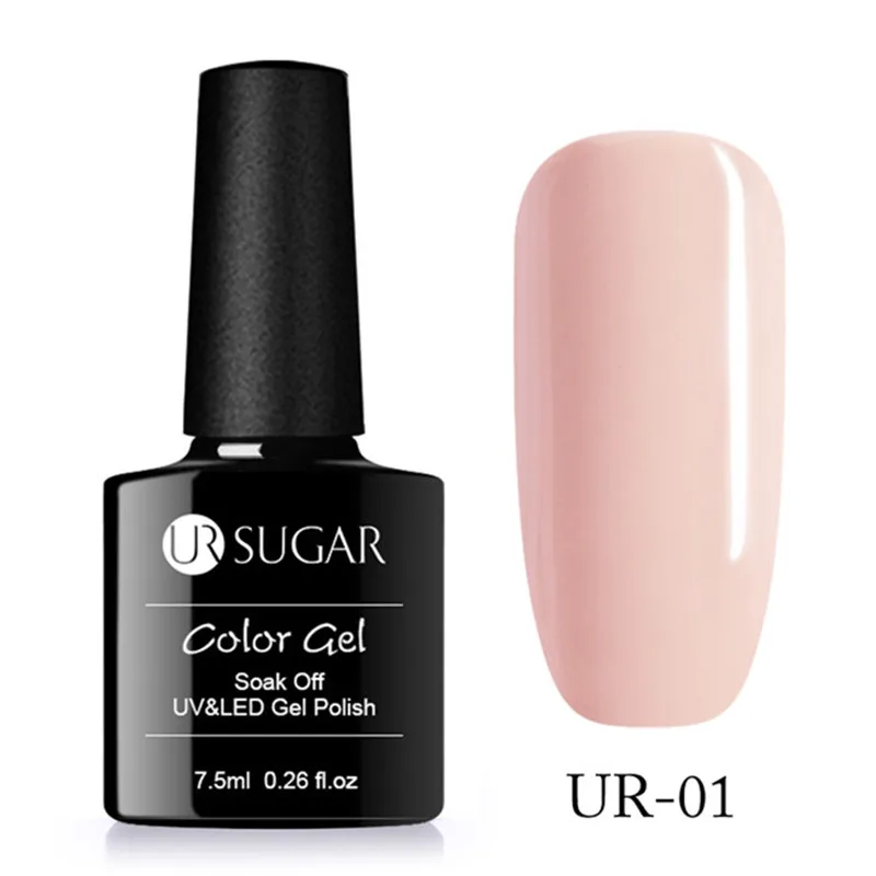 UR 01 Ur Sugar серии био-Гели Soak Off УФ гель-Лаки от Цвет пальто УФ& светодиодный Маникюр нейл-арта украшения аксессуар Гель-лак - Цвет: UR 01