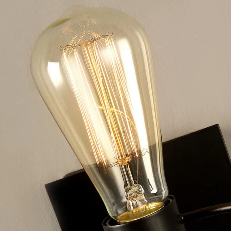 Ретро Металлические светодиодные Настенные светильники креативные винтажные