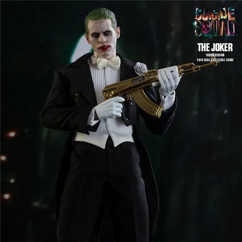 30 см фильм DC отряд самоубийц Джокер смокинг версия ПВХ фигурка коллекционные игрушки подарок