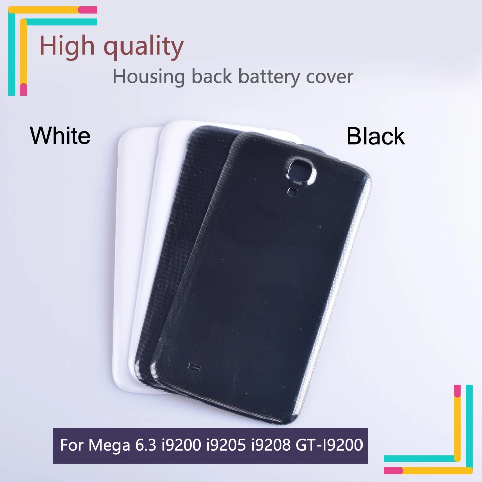 Новая задняя дверь для Samsung Galaxy Mega 6 3 i9200 i9205 i9208 GT I9200 чехлы телефонов крышка с