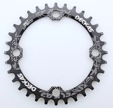 DECKAS 32/34/36/38T подходит 9/10/11 S горный велосипед Crank звездочка цепной передачи Алюминий Bcd104 передняя Звездочка для shimano M615 диаметра окружности болтов