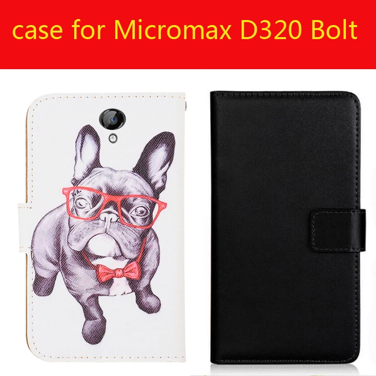 Кожаный чехол книжка для Micromax Q415 AQ5001 Q413 Q479 Q465 Q424 Q462 Q346 D320 Bolt нескользящий кошелек