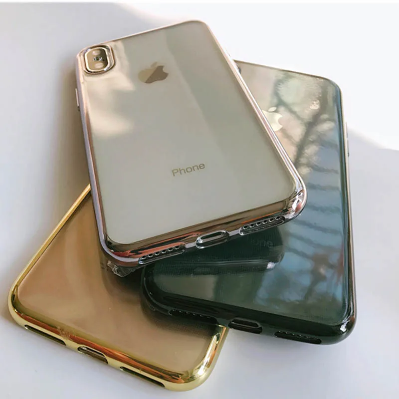Силиконовый прозрачный мягкий чехол Kerzzil для iPhone X 10 6 S s 6Plus 6splus чехлы 7 8 8Plus тонкий