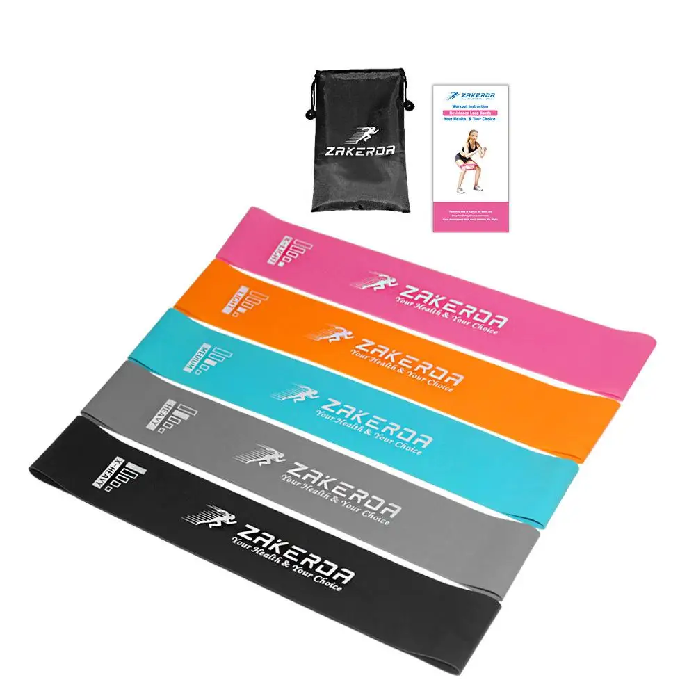 Йога Пилатес упражнения резинки сопротивление фитнес стрейч веревочная петля