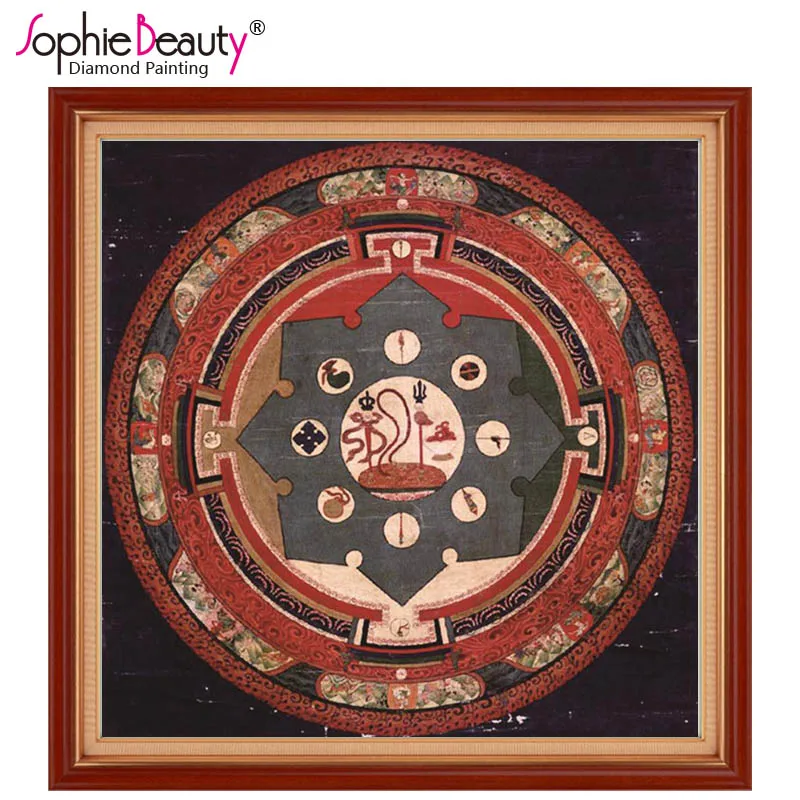 2018 Новинка Sophie Beauty Сделай Сам Алмазная вышивка крестиком древняя Civilization Мандала