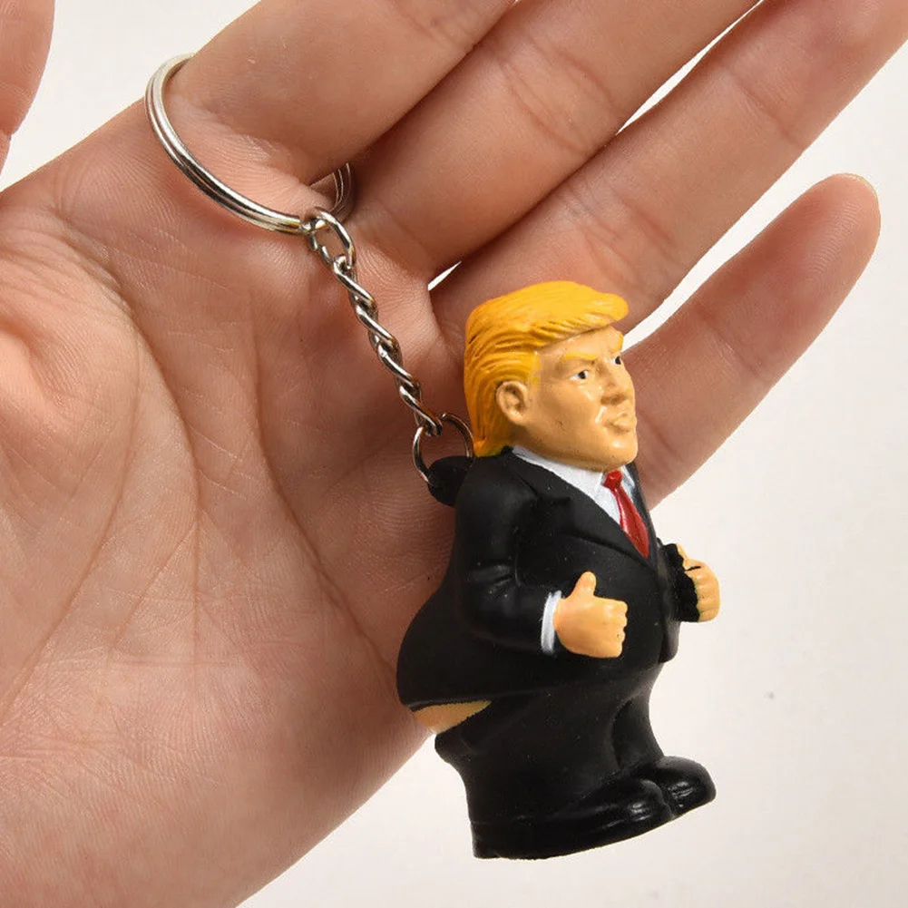Моделирование кулон какашка брелок автомобиль игрушка кукла Дональд Трамп