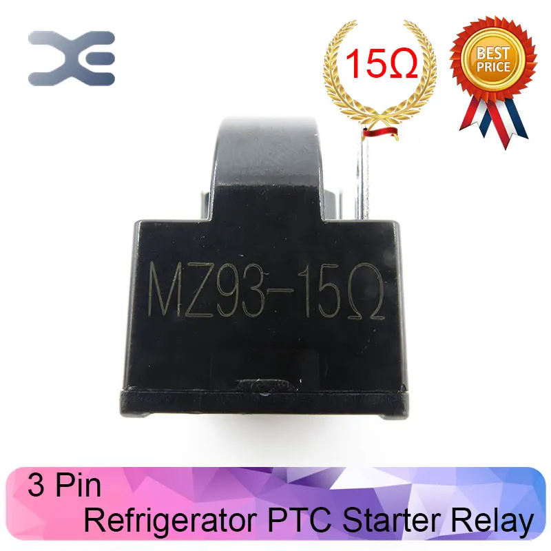 3PIN дисплей холодильник новые части холодильника реле стартера PTC MZ93 15OHM|refrigeration