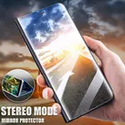 Зеркальный умный чехол для Huawei P Smart Plus, 2019, чехол из искусственной кожи с откидной крышкой и подставкой для Huawei P Smart 2021 Y7A Y9A P40