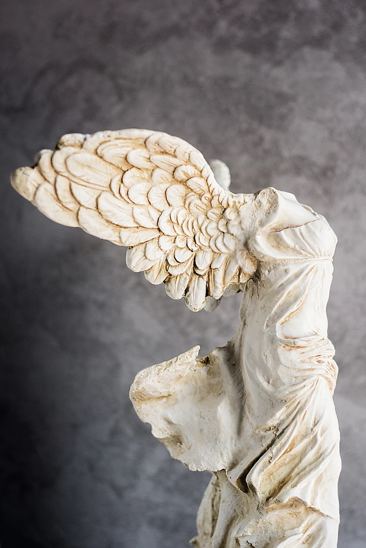 

31cm(12") Height Resin Hellenistic Sculpture of the Winged Victory of Samothrace / Ancient Romans & Greeks Figures Shatterproof