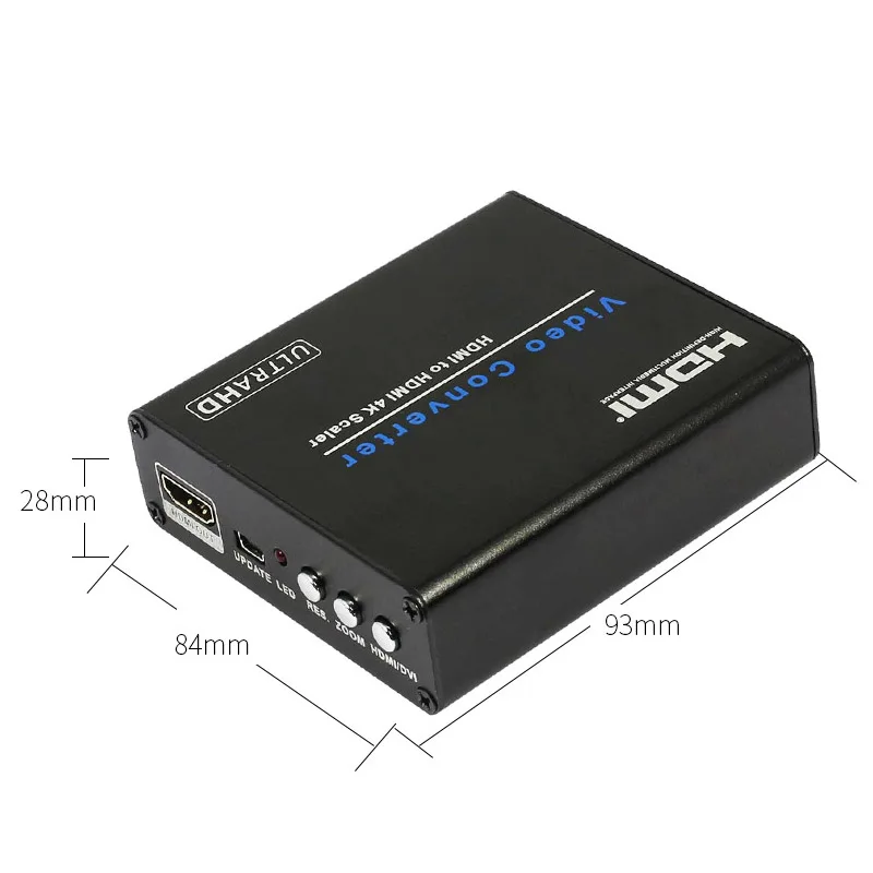 4K HDTV Аудио Видео скалер VGA к HDMI конвертер аналоговый Цифровой для ПК ноутбука WIF66| |