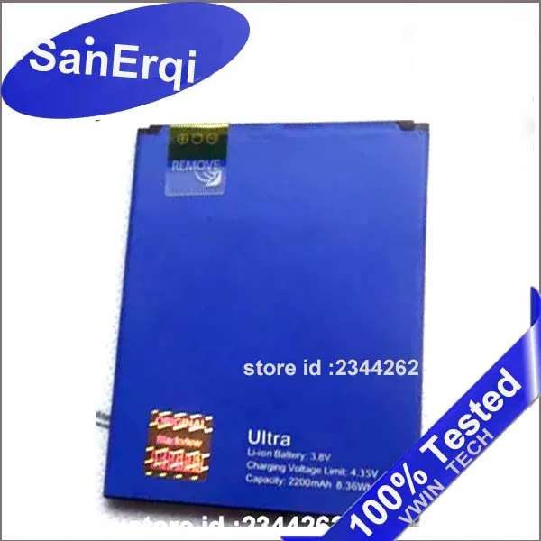

SanErqi battery for Blackview Ultra A6 battery 2200mAh Standby time is longer 100% test with tracking number