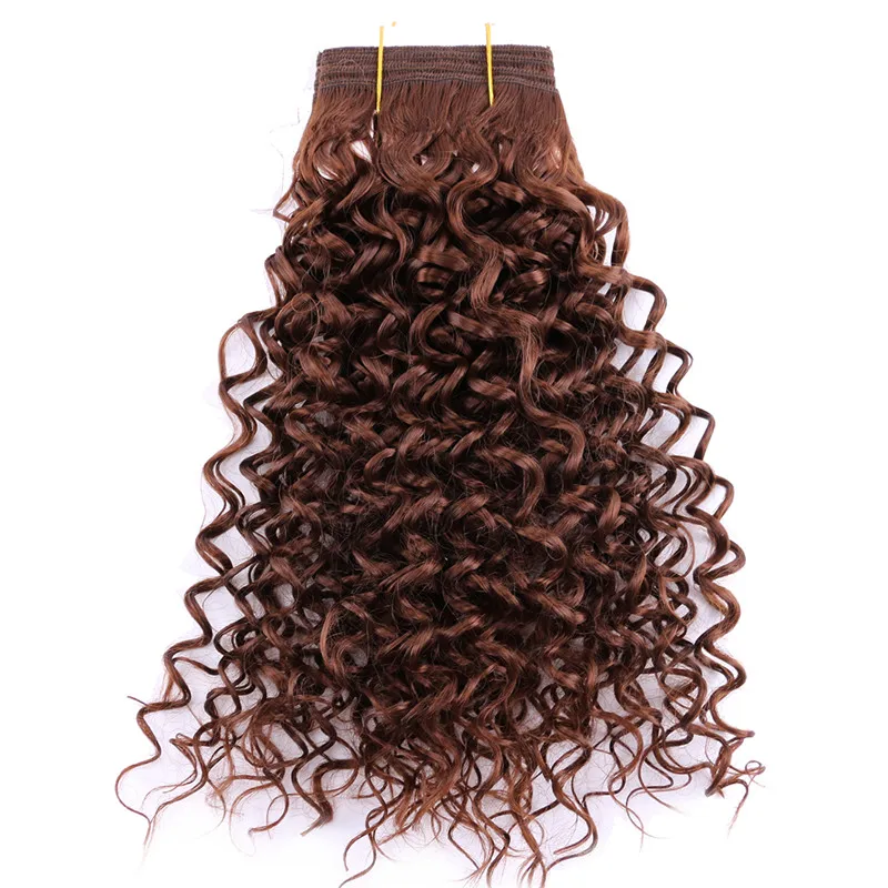 #6 FSRHAIR цвет 613 волна воды волос Ткачество синтетические волосы для наращивания 100 грамм/шт - Цвет: #6